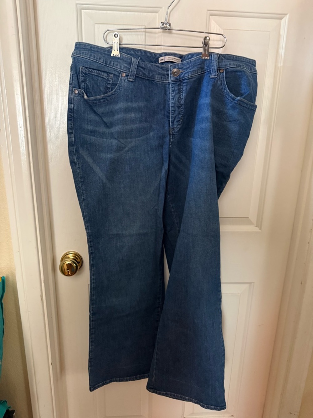 Lee 20 W Petite Denim Jeans in Gray-Blue Wash